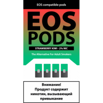 Картриджи EOS Pods Strawberry Kiwi (EOS Клубника Киви) Картриджи EOS Pods Strawberry Kiwi (EOS Клубника Киви)