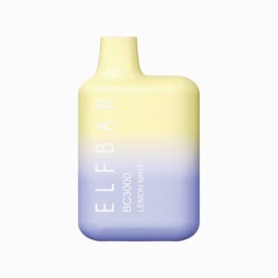 Электронная сигарета Эльф Бар 3000 затяжек Лимон Мята (Elf Bar BC 3000 Lemon Mint) Электронная сигарета Эльф Бар 3000 затяжек Лимон Мята (Elf Bar BC 3000 Lemon Mint)