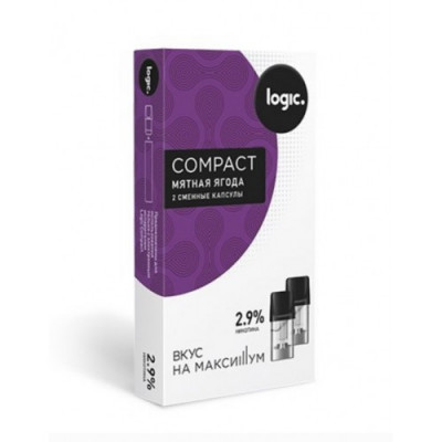 Капсулы logic compact Мятная Ягода 1,5 мг Капсулы logic compact Мятная Ягода 1,5 мг