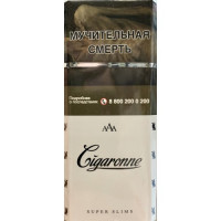 Сигареты Cigaronne Super Slims White Сигареты Cigaronne Super Slims White