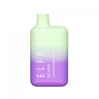 Электронная сигарета Эльф Бар 4000 затяжек Клюква Виноград (Elf Bar BC 4000 Cranberry Grape) Электронная сигарета Эльф Бар 4000 затяжек Клюква Виноград (Elf Bar BC 4000 Cranberry Grape)