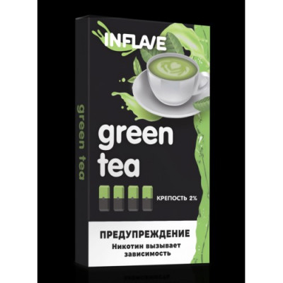 Картриджи Feel the Flavor Green Tea (Inflave Juul Зелёный Чай) Картриджи Feel the Flavor Green Tea (Inflave Juul Зелёный Чай)
