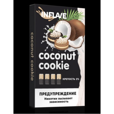 Картриджи Feel the Flavor Coconut Cookie (Inflave Juul Кокосовое Печенье) Картриджи Feel the Flavor Coconut Cookie (Inflave Juul Кокосовое Печенье)