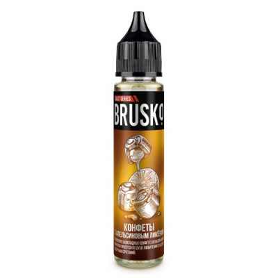 Жидкость Brusko SALT Конфеты с Апельсиновым Ликёром 30мл 20мг Жидкость Brusko SALT Конфеты с Апельсиновым Ликёром 30мл 20мг