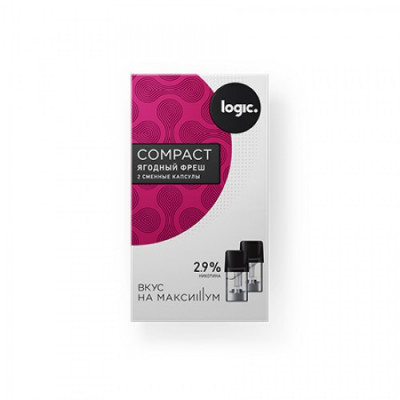 Капсулы Logic Compact Ягодный фреш Капсулы Logic Compact Ягодный фреш