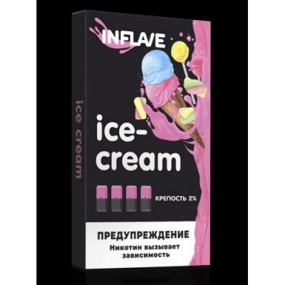 Картриджи Feel the Flavor Ice Cream (Inflave Juul Мороженое) Картриджи Feel the Flavor Ice Cream (Inflave Juul Мороженое)