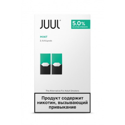 Картридж для JUUL Mint (Джул Мята) Картридж для JUUL Mint (Джул Мята)