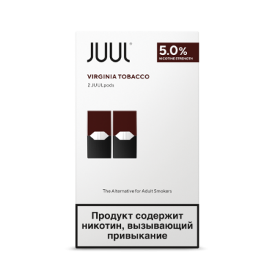Картриджи JUUL Табак Вирджиния Картриджи JUUL Табак Вирджиния