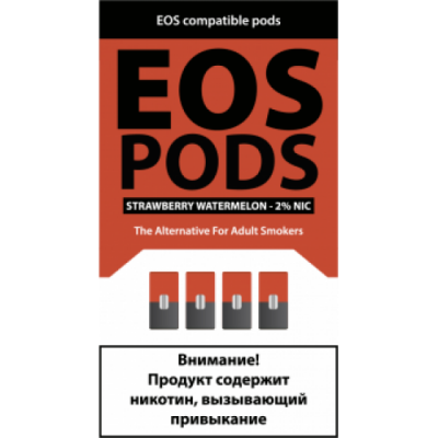 Картриджи EOS Pods Strawberry Watermelon (EOS Клубника Арбуз) Картриджи EOS Pods Strawberry Watermelon (EOS Клубника Арбуз)