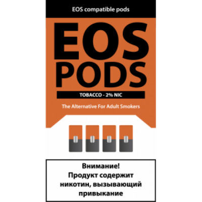 Картриджи EOS Pods Tobacco (EOS Табак) Картриджи EOS Pods Tobacco (EOS Табак)
