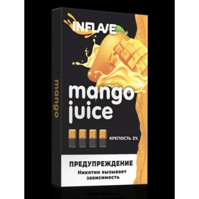 Картриджи Feel the Flavor Mango (Inflave Juul Манго) Картриджи Feel the Flavor Mango (Inflave Juul Манго)