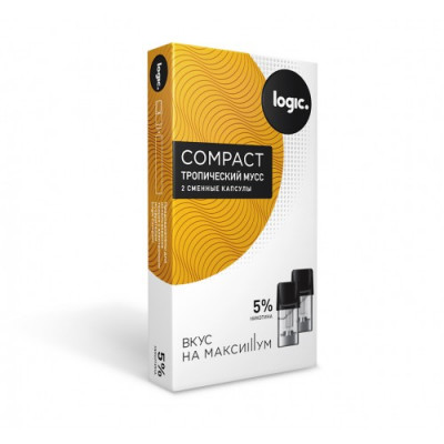 Капсулы Logic Compact Тропический мусс 1,5 мг Капсулы Logic Compact Тропический мусс 1,5 мг