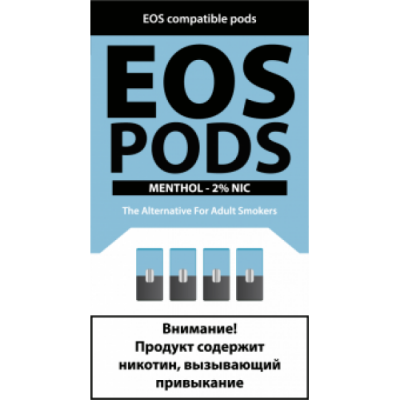 Картриджи EOS Pods Menthol (EOS Ментол) Картриджи EOS Pods Menthol (EOS Ментол)