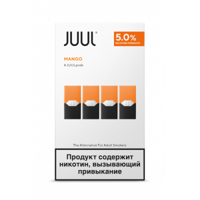 Картриджи JUUL Mango Картриджи JUUL Mango