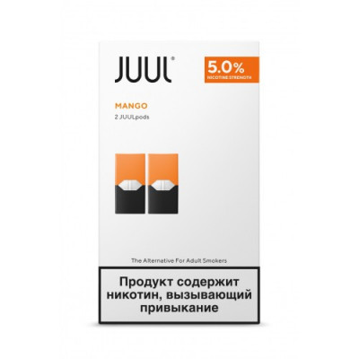 Картриджи JUUL Mango Картриджи JUUL Mango