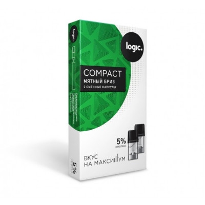 Капсулы Logic Compact Мятный бриз 1,5 мг Капсулы Logic Compact Мятный бриз 1,5 мг