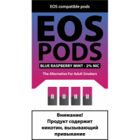 Картриджи EOS Pods Blue Raspberry Mint (EOS Малина Мята) Картриджи EOS Pods Blue Raspberry Mint (EOS Малина Мята)